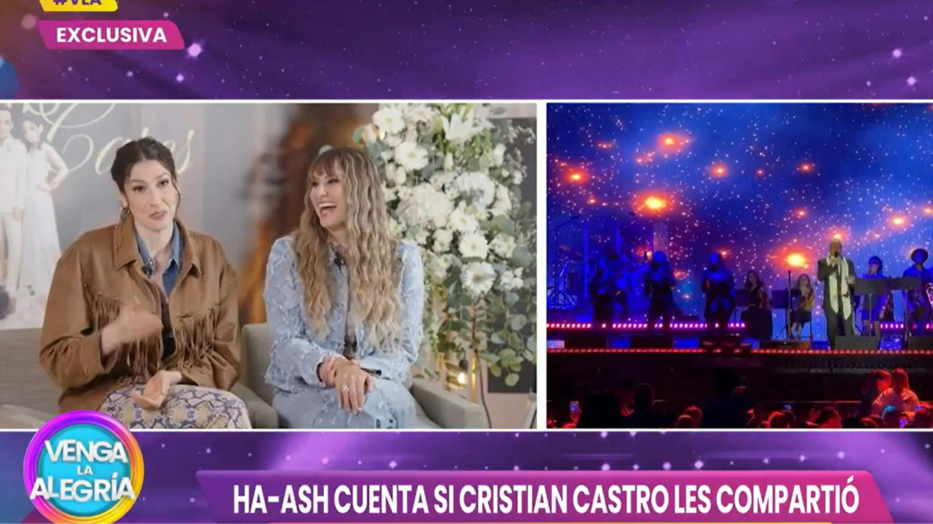 Ha-Ash y Cristian Castro estrenan nuevo sencillo y exponen cómo fue trabajar juntos: “Nos recibió sin camisa”