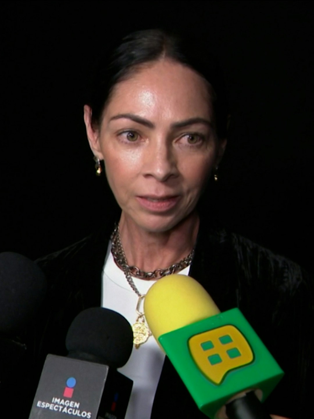 “No voy a hablar del tema”; Celina del Villar evade cuestionamientos sobre la detención de Luis de Llano y la próxima serie de Timbiriche