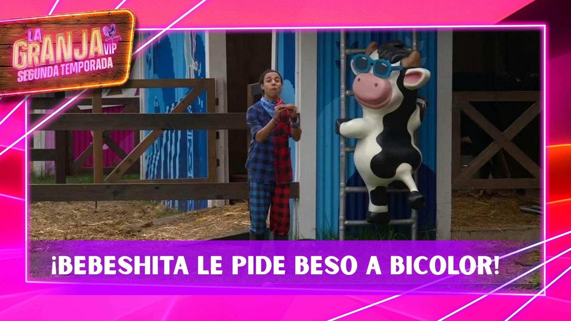 Bebeshita le pide un BESO a Kevyn Bicolor y él responde de una forma que nadie esperaba (VIDEO)
