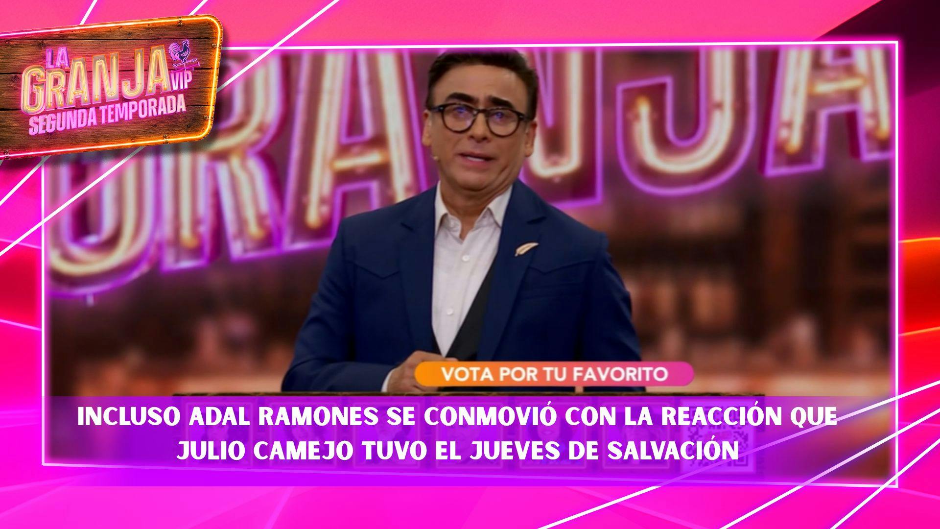 Julio Camejo se arrepiente y pide disculpas, su reacción conmovió a Adal Ramones