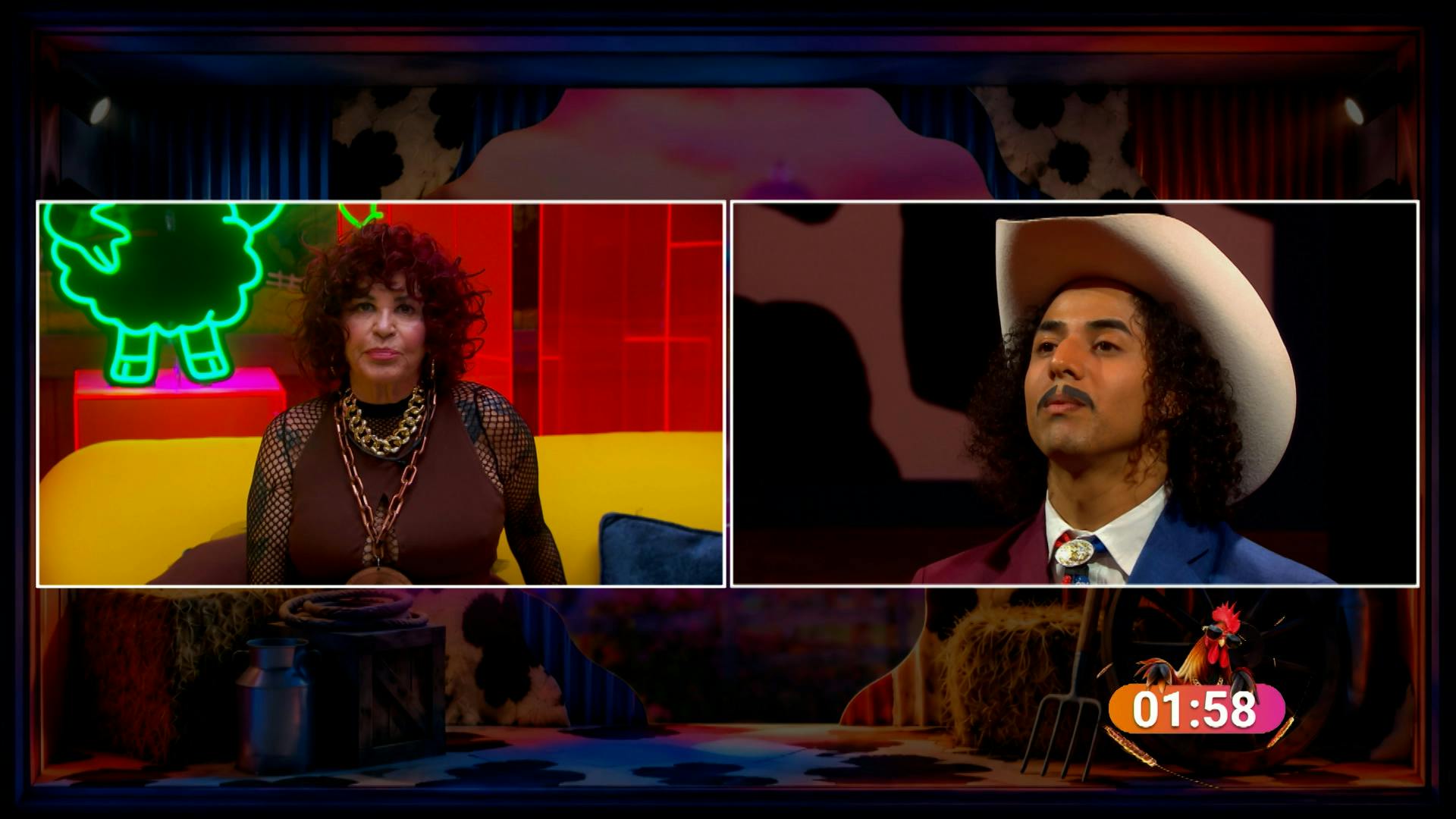 Las Granjeras hacen lo posible por convencer a Kevyn “Bicolor” Contreras, Azalia y Kenny dan sus mejores comentarios para ser salvadas en La Granja VIP