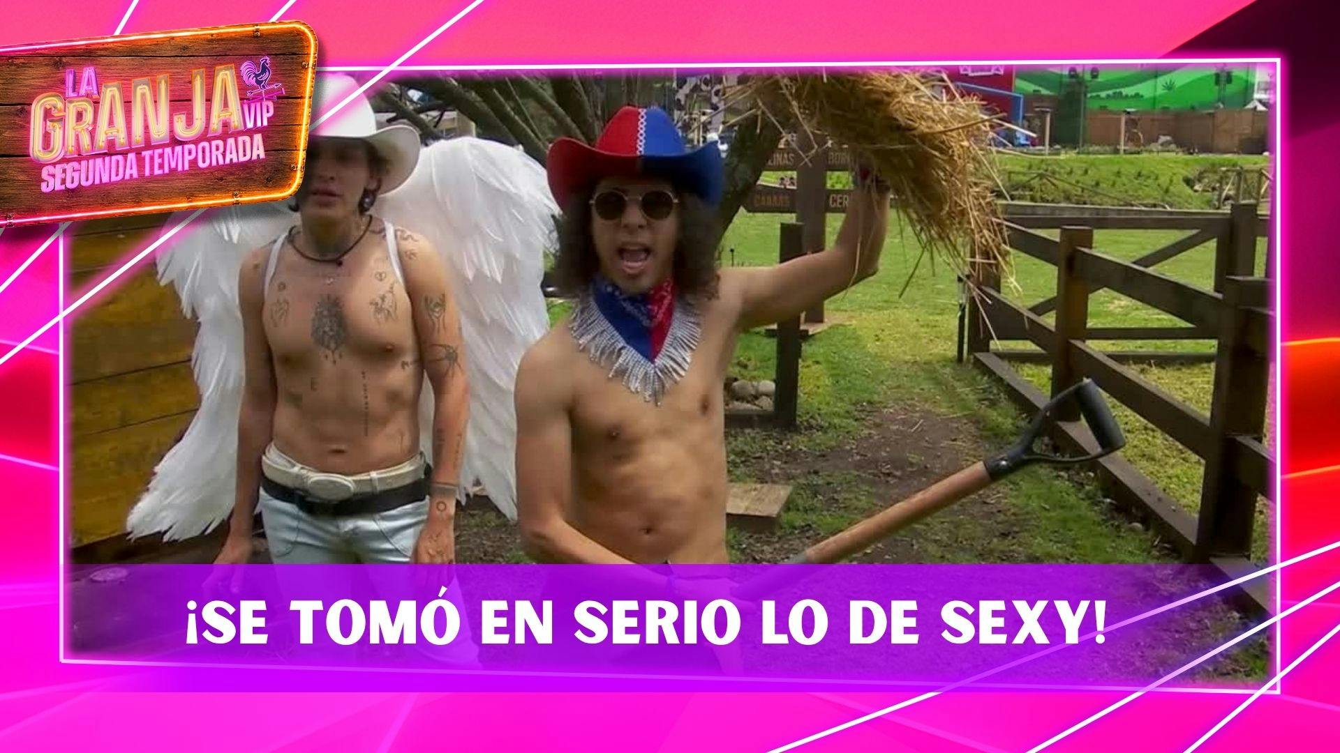 ¡Se quitó todo! Kevyn Bicolor saca su lado más sexy en el Calendario Granjero con desfile incluido (VIDEO)