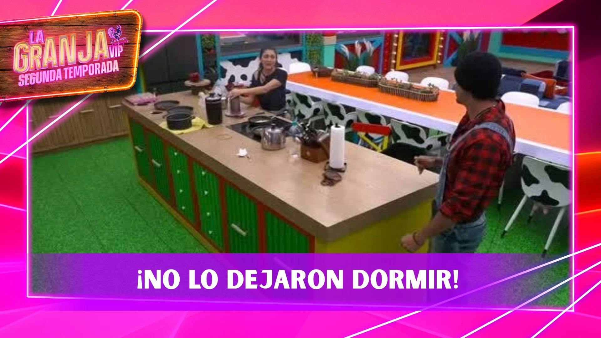 ¡Ni dormir los dejan! Fernando Lozada se queja de los fuertes ronquidos de sus compañeros