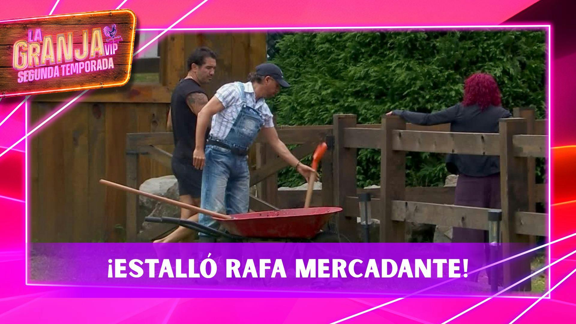 “Se supone que me iba a ayudar”: Rafa Mercadante ESTALLA contra un Granjero por dejarlo solo en la cocina
