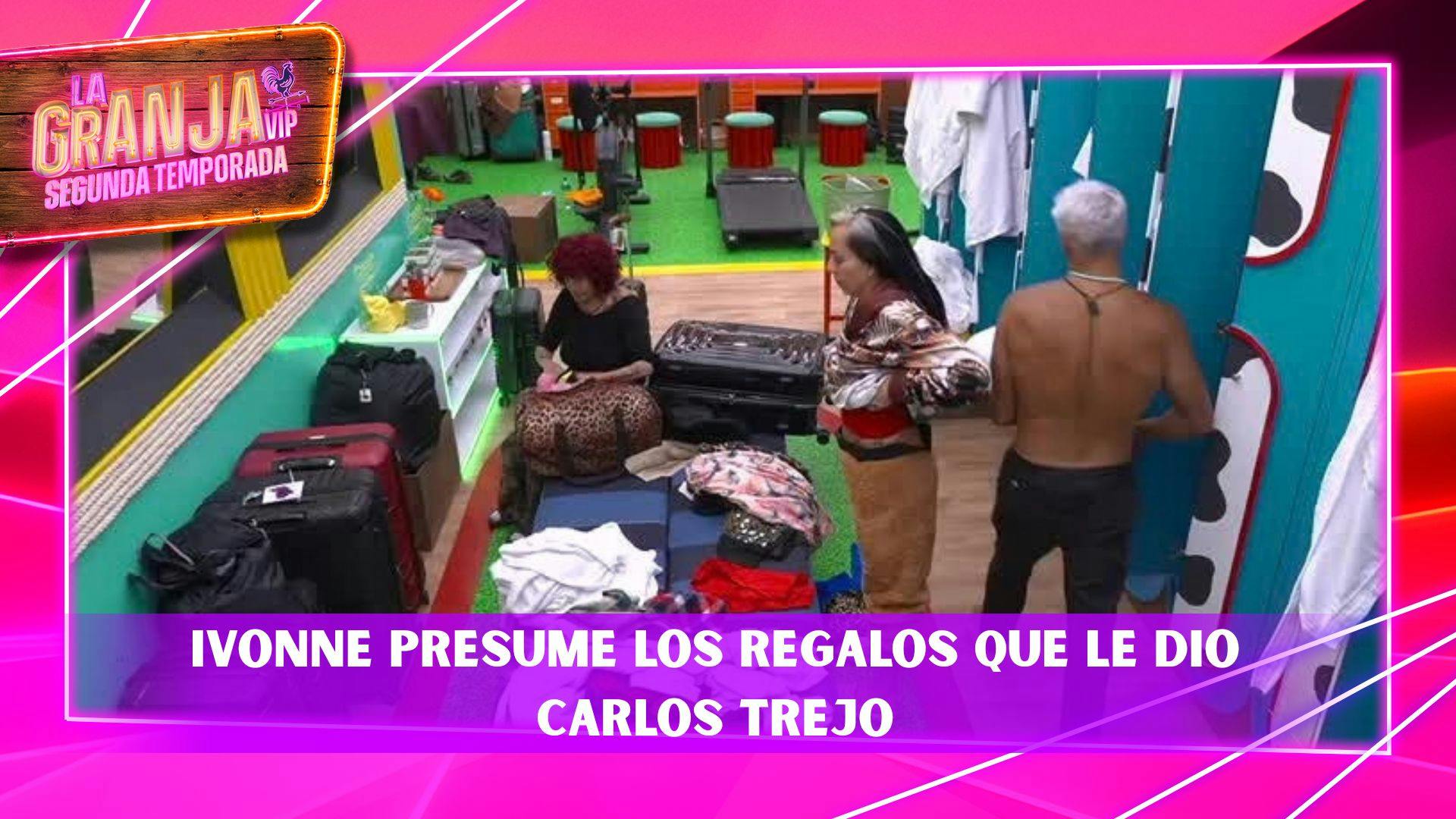 Ivonne Montero presume el inesperado detalle que Carlos Trejo tuvo con ella en La Granja VIP