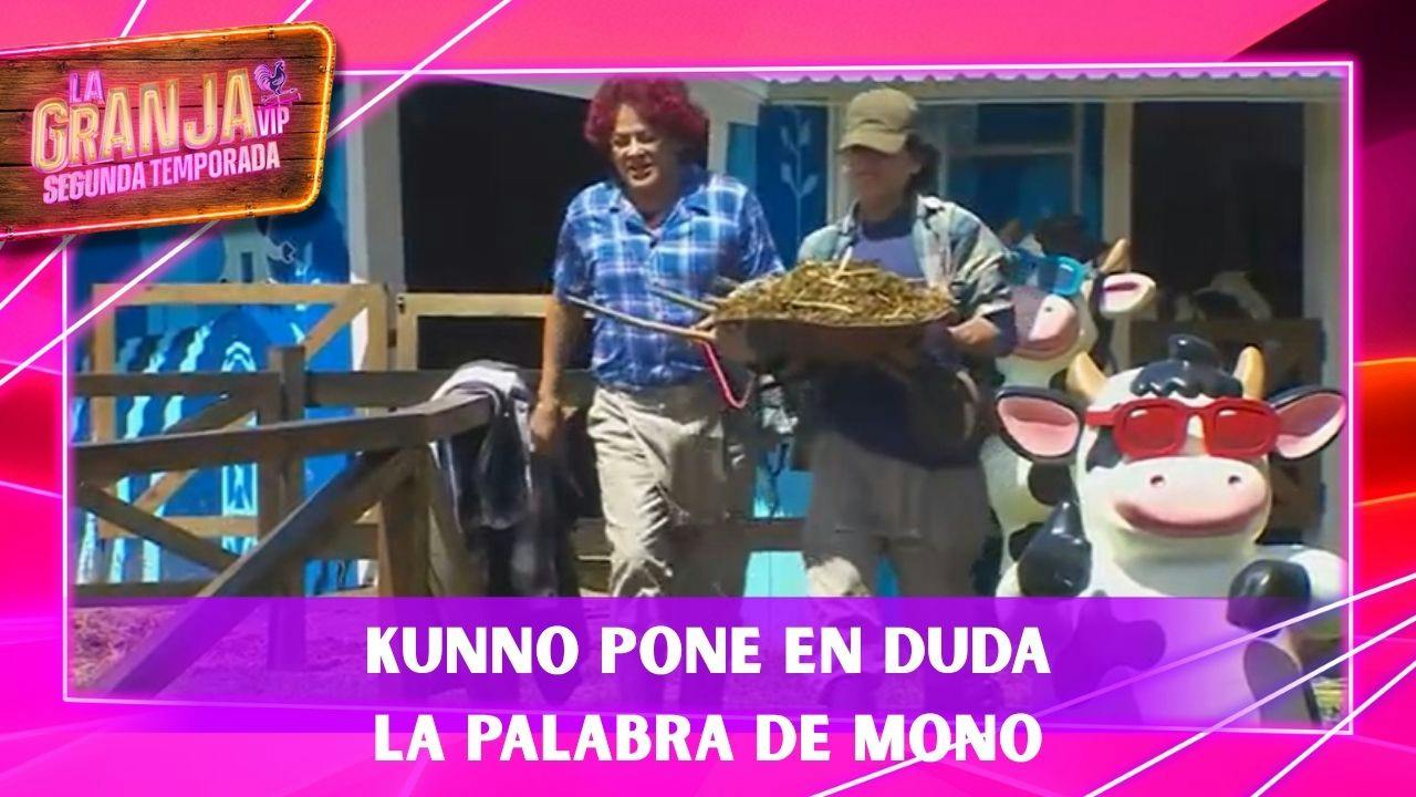 Kunno le lleva la contraria a Mono en La Granja VIP y platica con Pimpinela sobre las nominaciones (VIDEO)