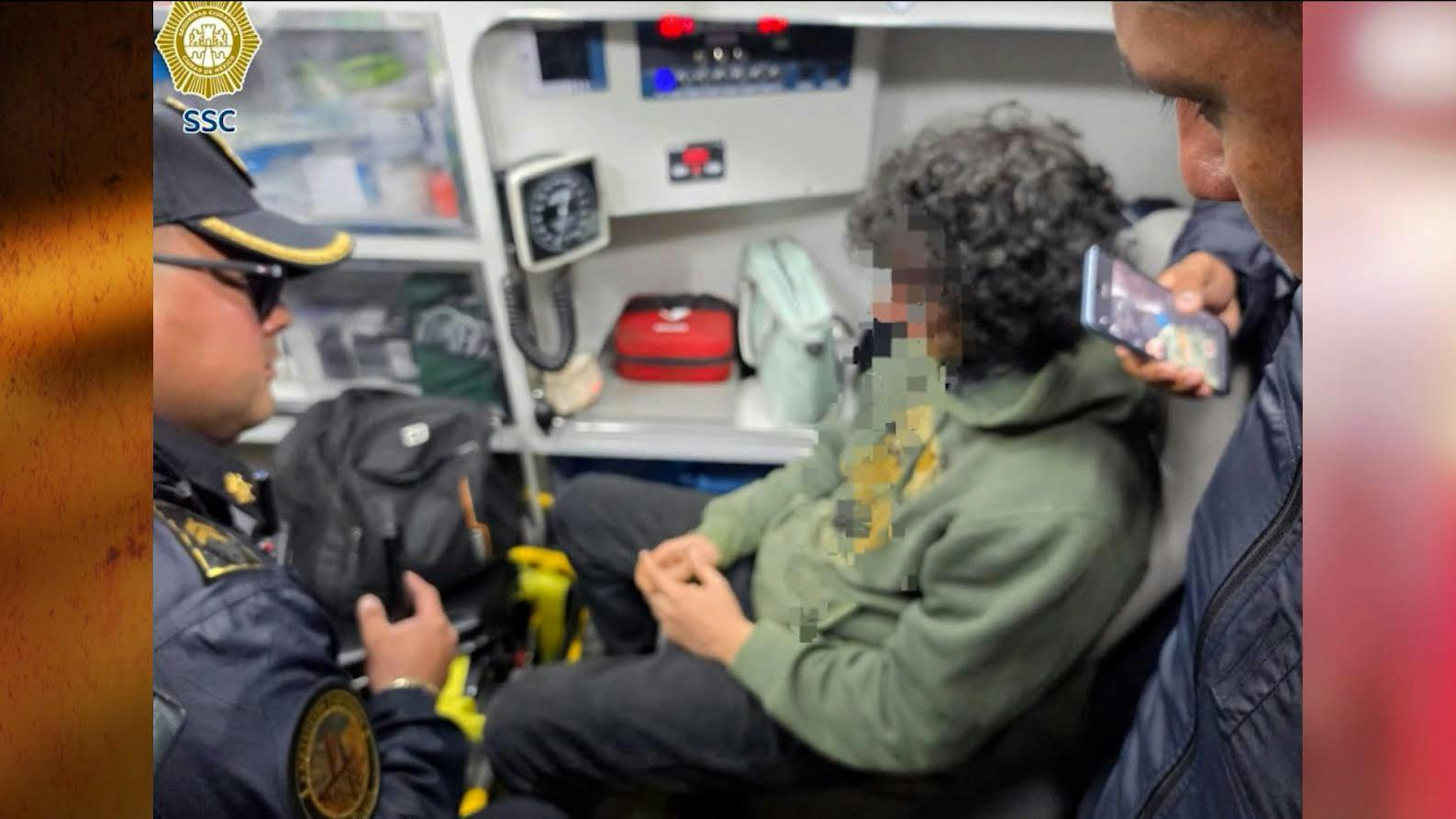 Jorge “El Diablo” Becerril reporta: Autoridades evitan que joven salte de un puente