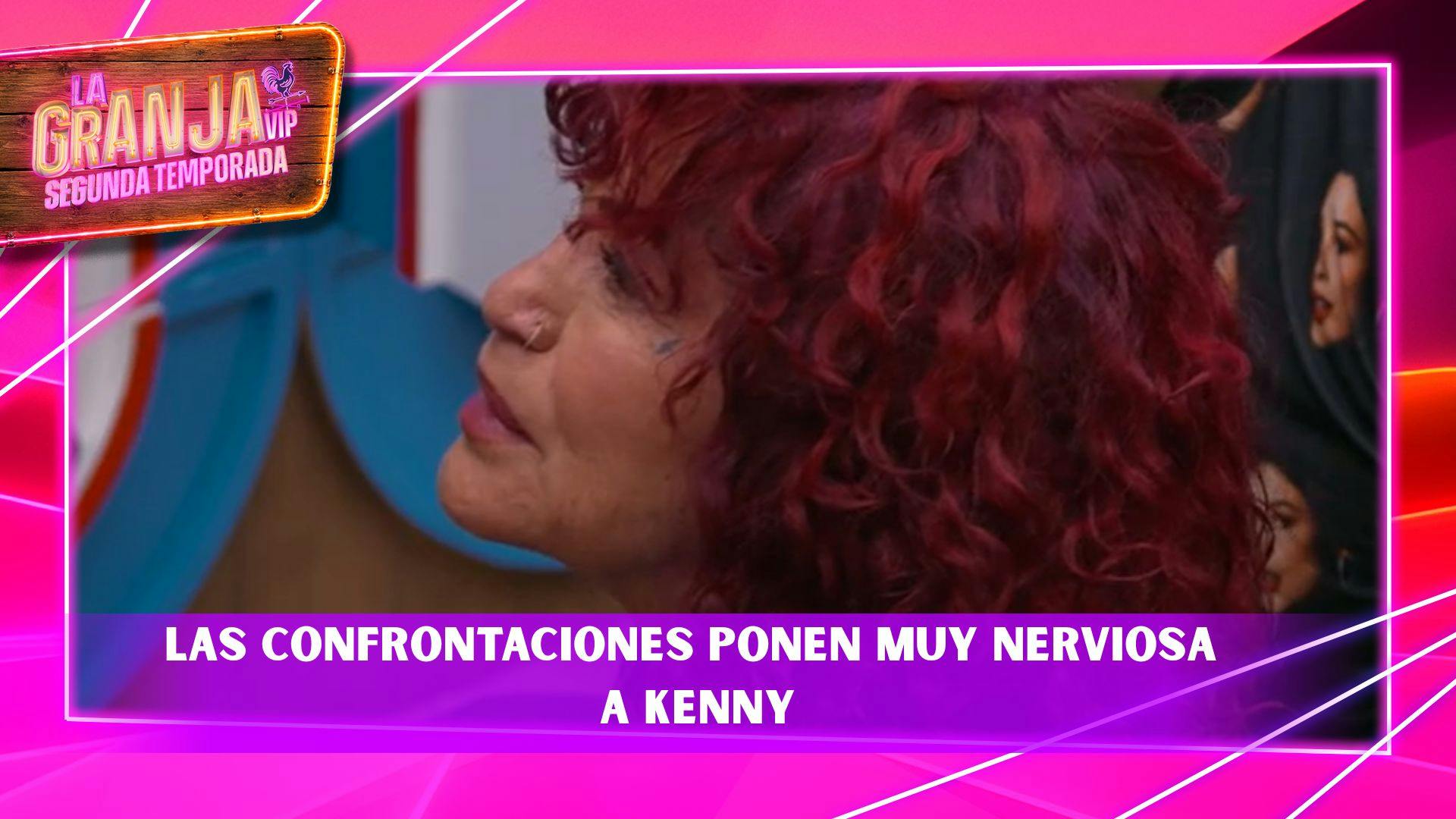 Kenny ya no puede más y quiere renunciar a La Granja VIP