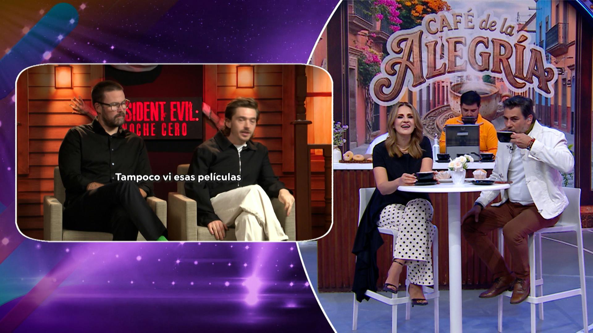 ¡Exclusiva! El protagonista y el director de Resident Evil: Noche Cero, revelaron los retos de la nueva entrega