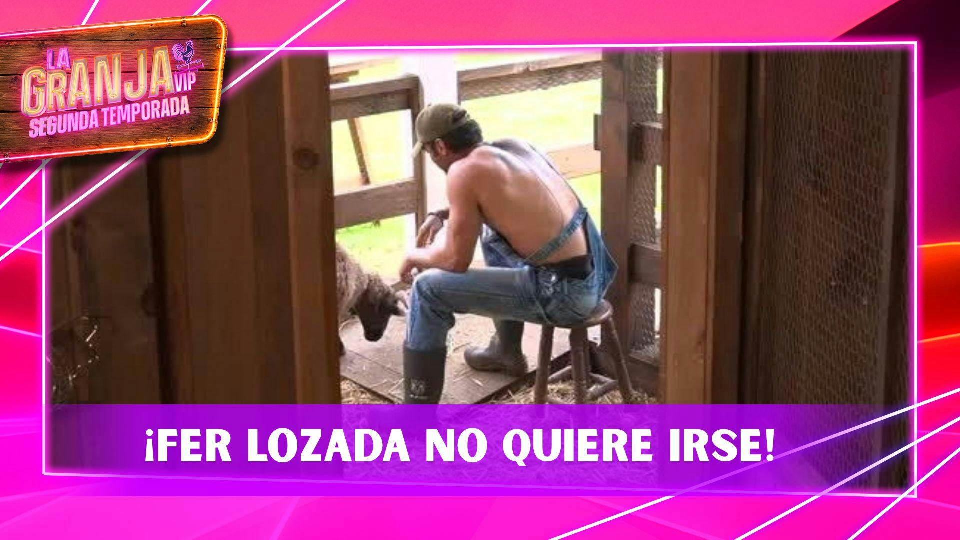 Fernando Lozada no quiere decir adiós: se despide de sus borreguitos entre lágrimas