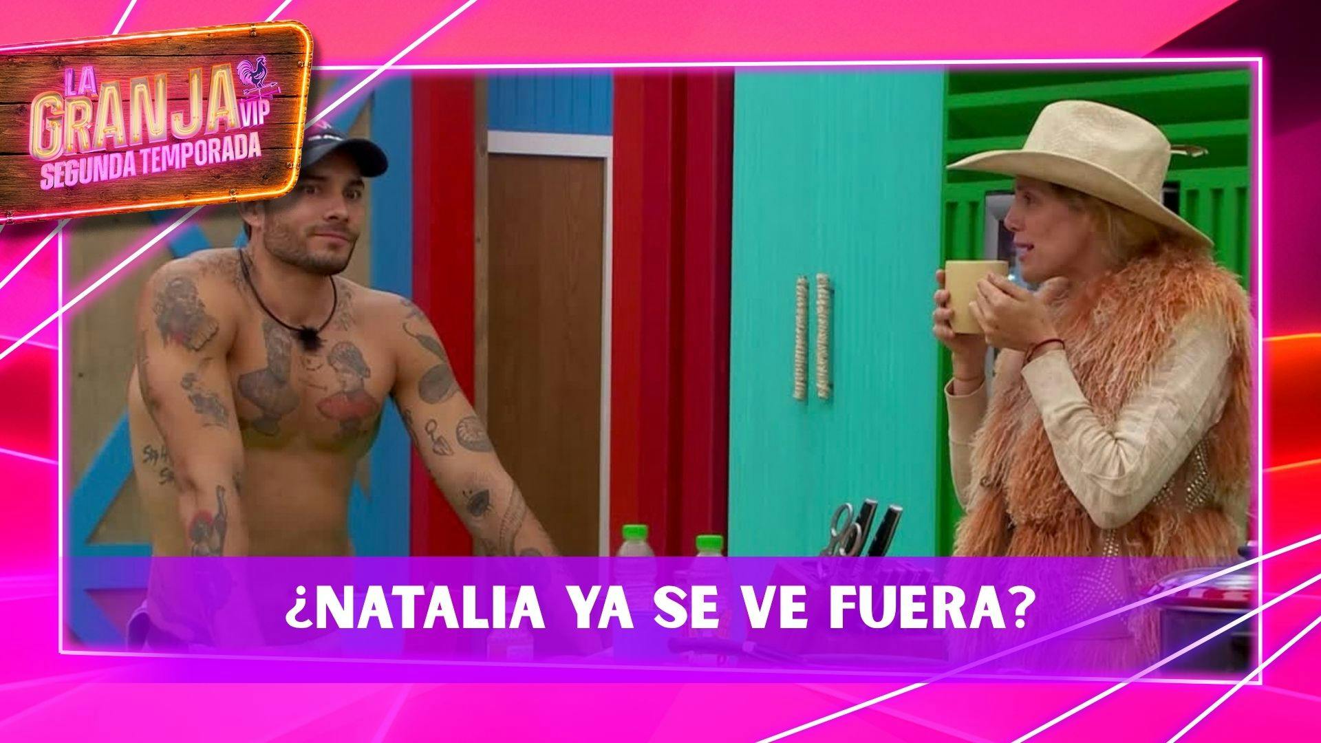 ¿Lista para irse? Natalia Alcocer revela cómo tomaría su eliminación de La Granja VIP (VIDEO)