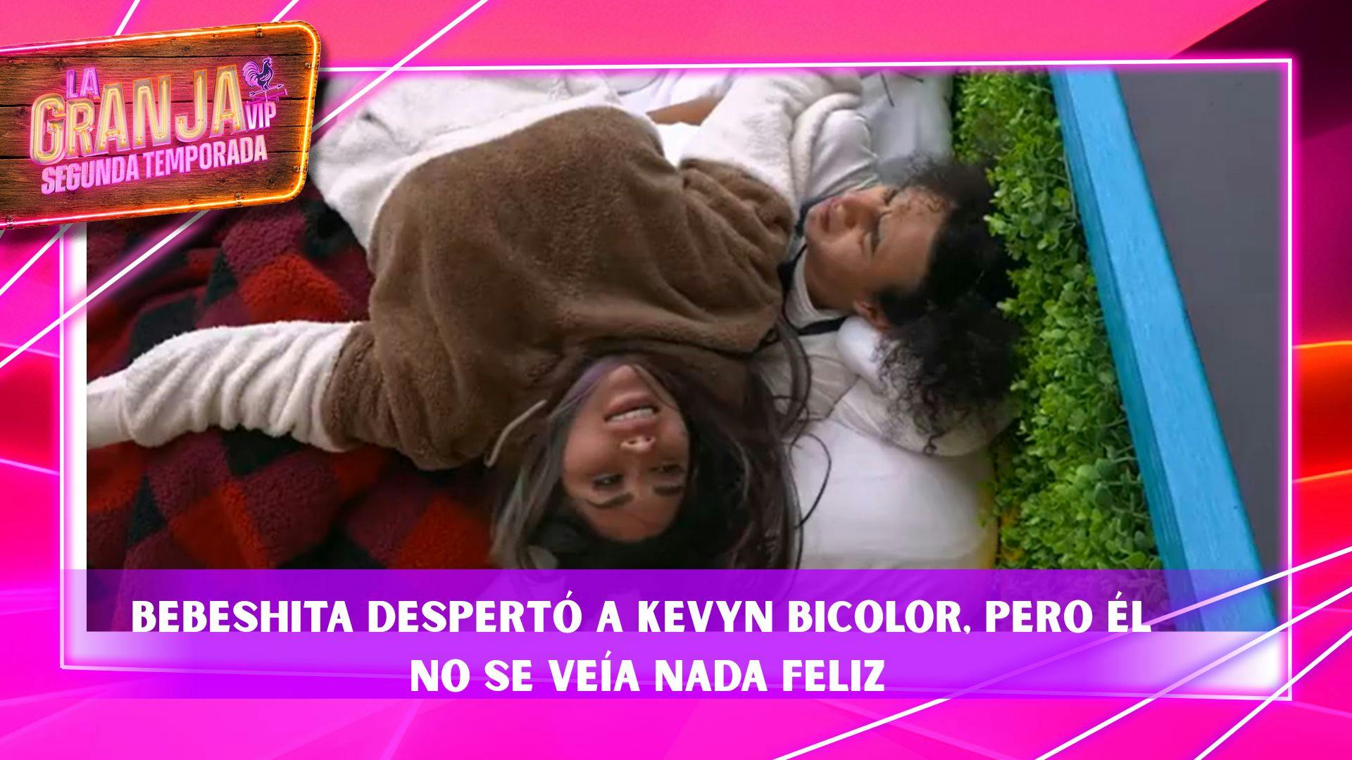 No lo deja ni dormir, Bebeshita hace de todo por llamar la atención de Kevyn Bicolor