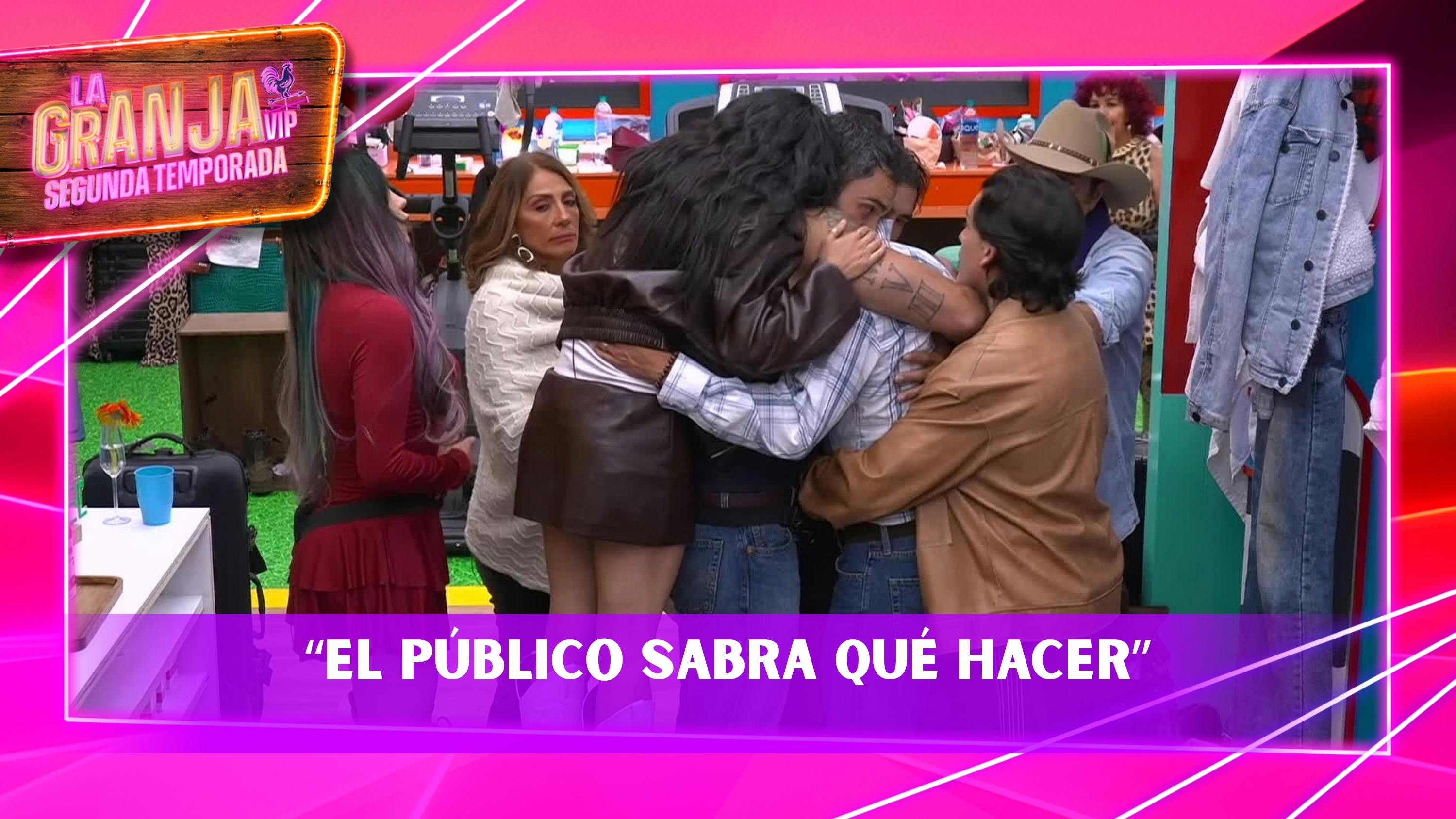 ¡Abrazo grupal! Fernando Lozada rompe en llanto ante la INCERTIDUMBRE en La Granja VIP; esto ocurrió