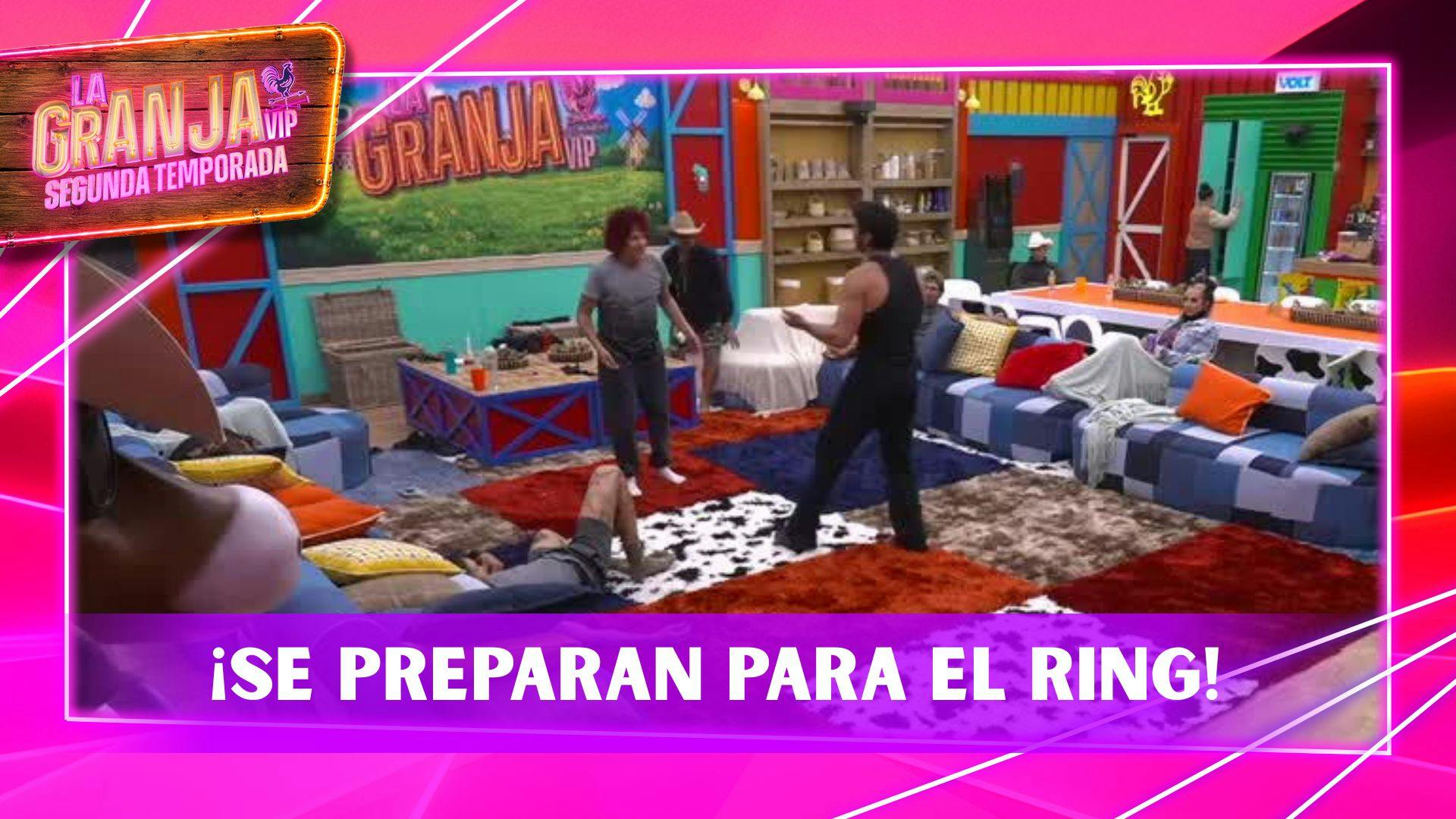 ¡Se preparan para el ring! Los Granjeros ya planean su estrategia para la PELEA de La Granja VIP