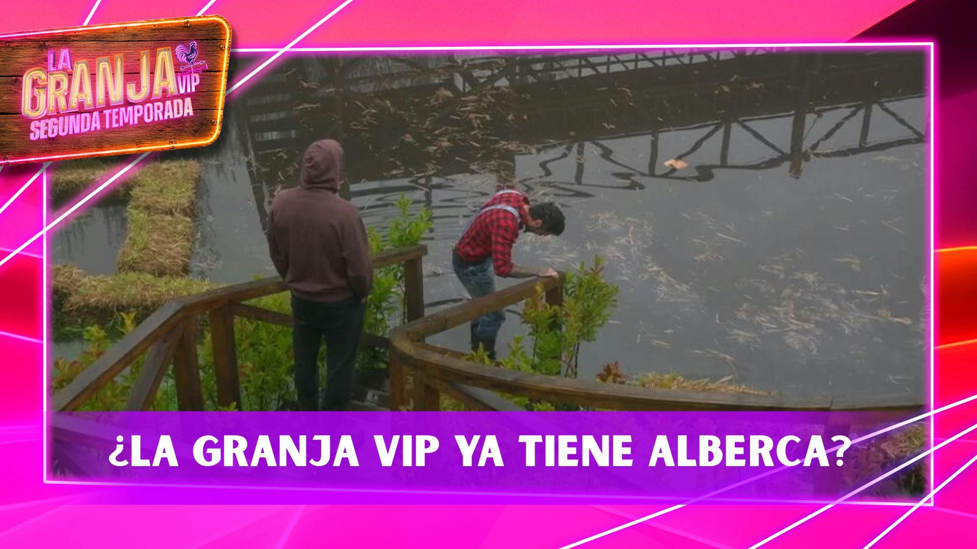 ¡No esperaban encontrar esto! Pascal y Fer Lozada descubren una gran inundación en La Granja VIP