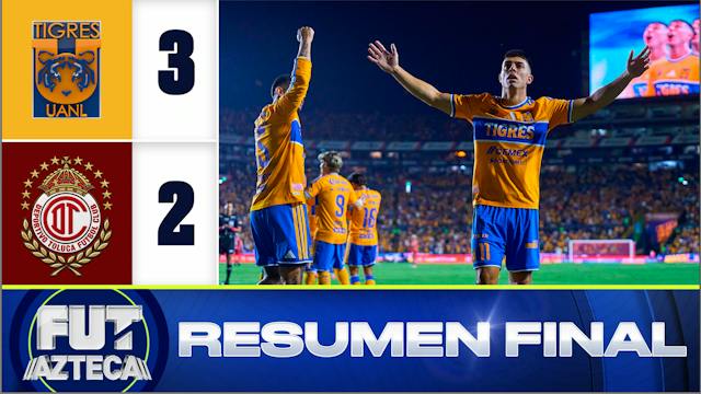 Tigres vs Toluca | Resumen y Goles | Highlights | J11 | Apertura 2026 | Liga MX | Azteca Deportes