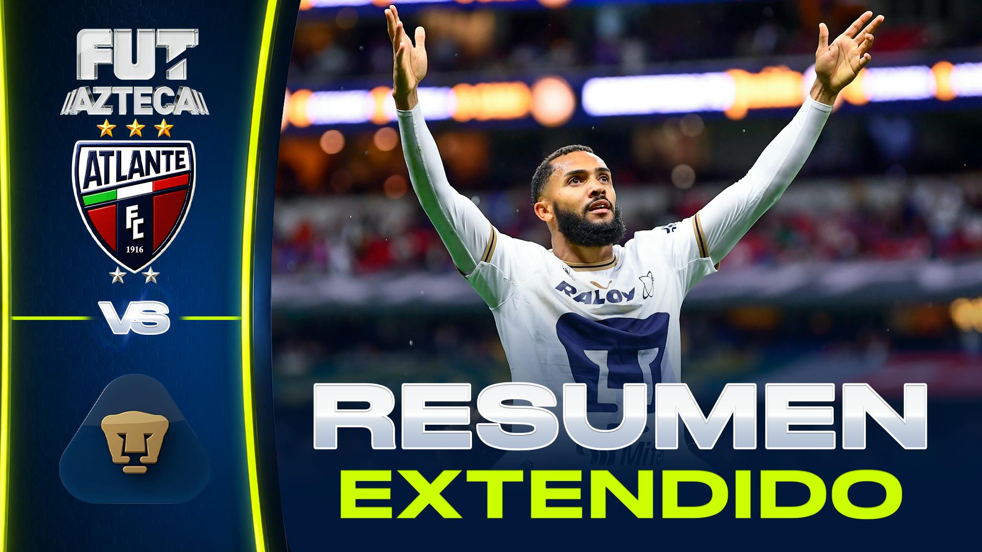Atlante vs Pumas | Resumen y Goles | Highlights | J12 | Apertura 2026 | Liga MX | Azteca Deportes
