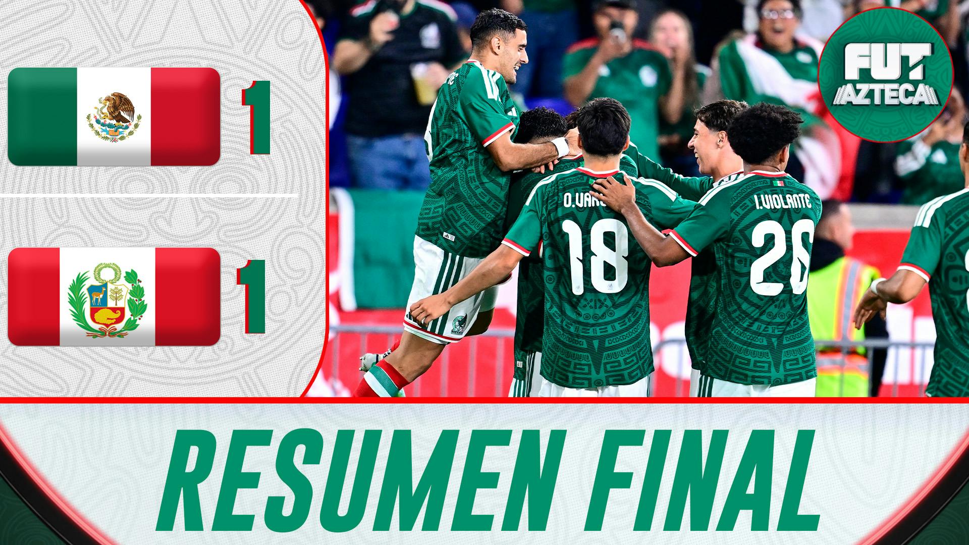 México vs Perú: GOLES, ATAJADAS y lo mejor de un PARTIDAZO | Resumen