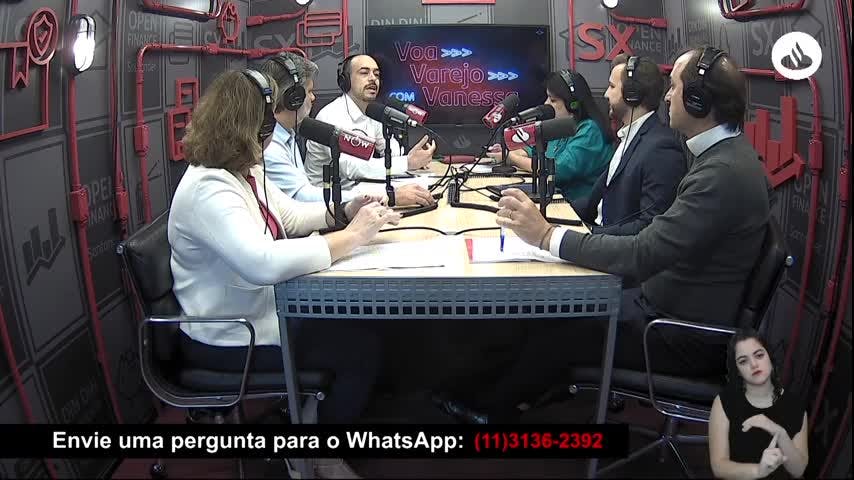 Voa Varejo com Vanessa | Setembro | Sandra Regina, Rogerio Panca, Gustavo Santos, Fernando da Hora e Vinicios Augustos.