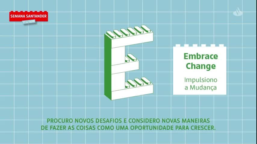 Semana Santander | Comportamentos Corporativos | Embrace Change