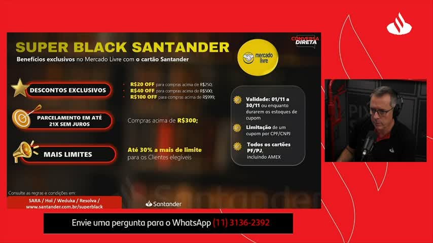 Conversa Direta - Super Black Santander