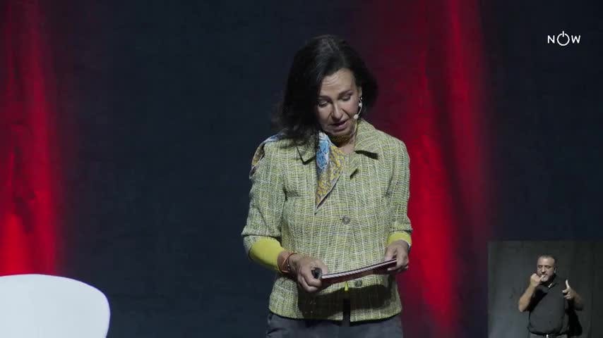 Ana Botín no Brasil 