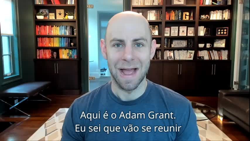Adam Grant, autor de 'Pense de novo', convida para o 'Todos na mesma página'