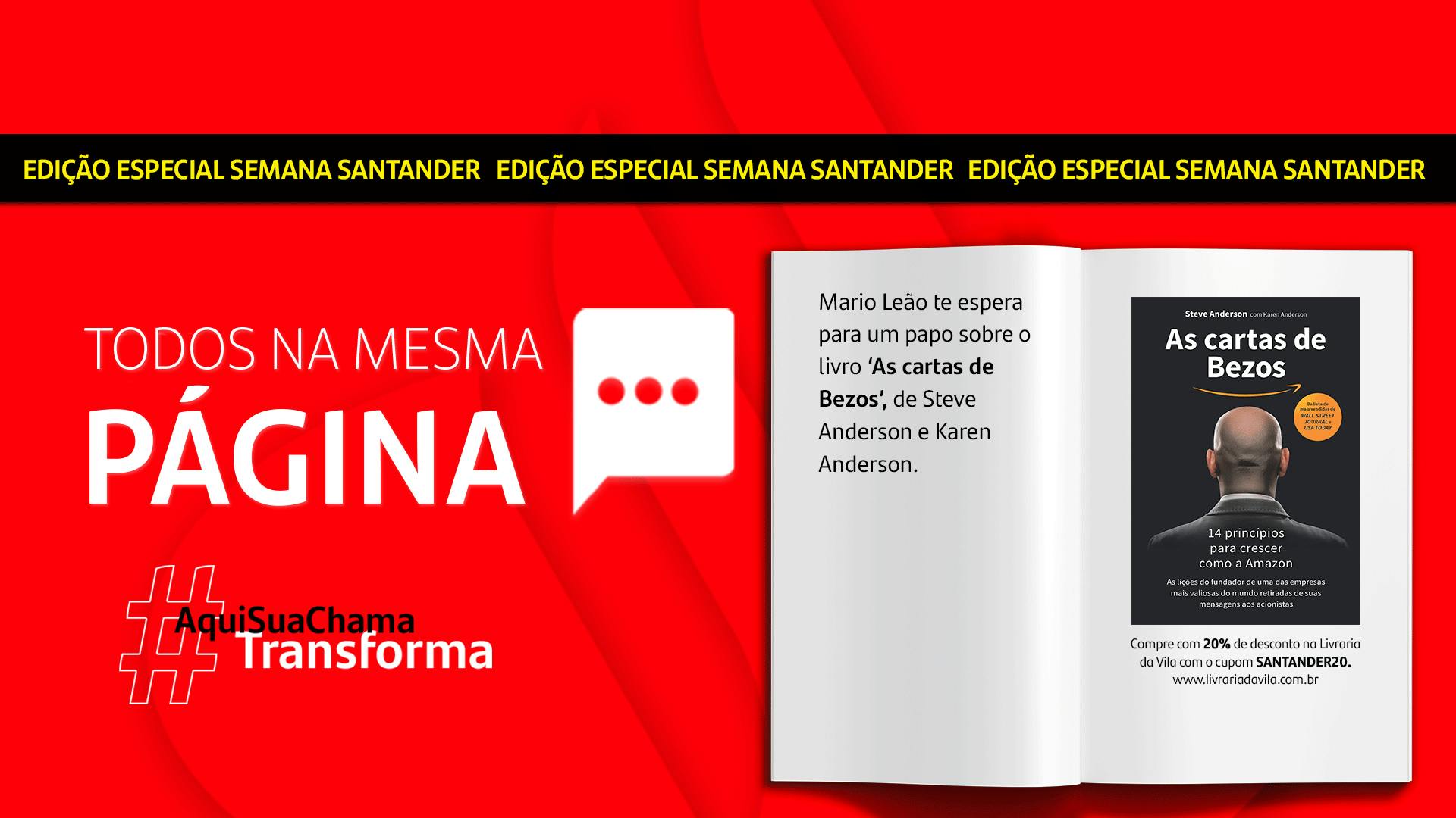 Todos na mesma página | As Cartas de Bezoz