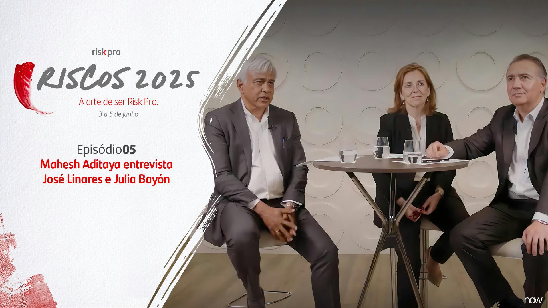 Riscos 2025 | Mahesh Aditya entrevista José Linares e Julia Bayón