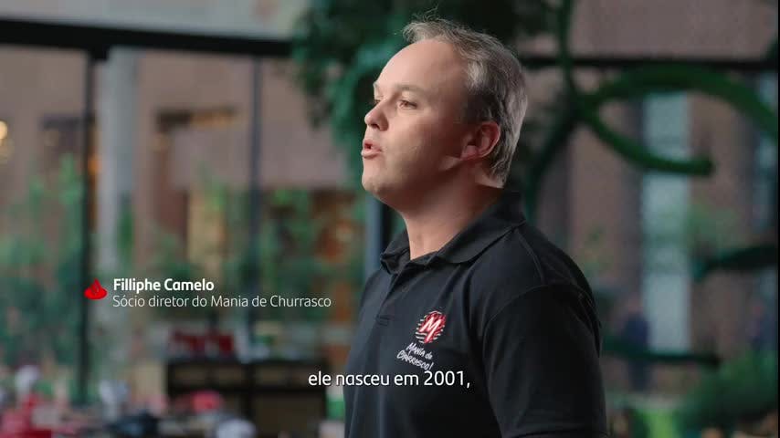 Santander Empresas - Começa Todos os Dias - Mania de Churrasco