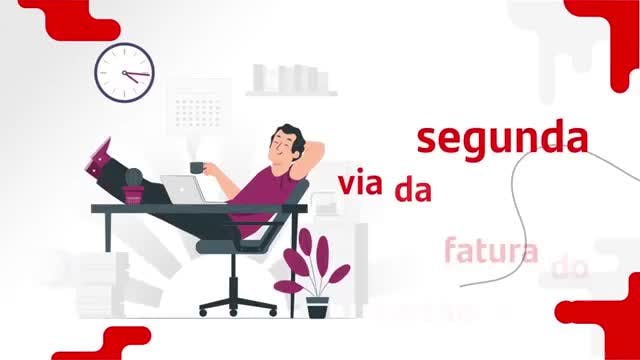  2ª via de fatura do cartão PJ