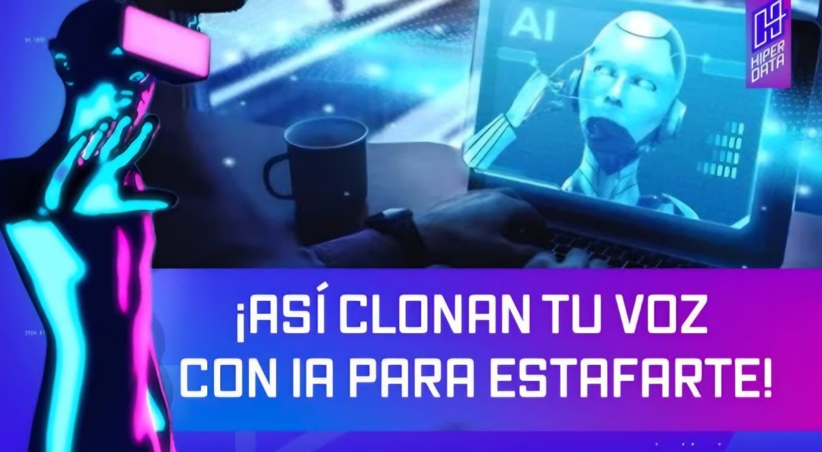 ¡Así clonan tu voz con inteligencia artificial para estafarte!