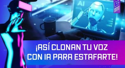 ¡Así clonan tu voz con inteligencia artificial para estafarte!