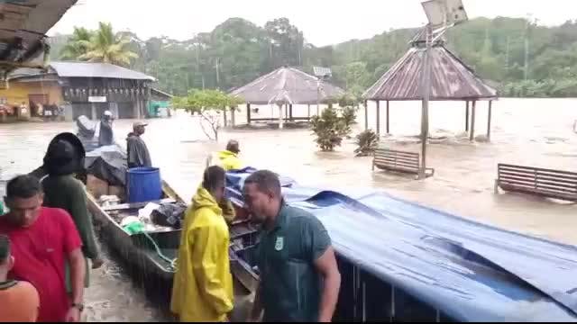 Graves inundaciones en el Chocó