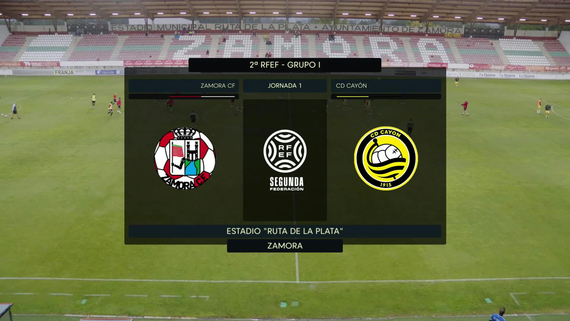 Zamora Club de Futbol S.A.D. VS C.D. Cayón