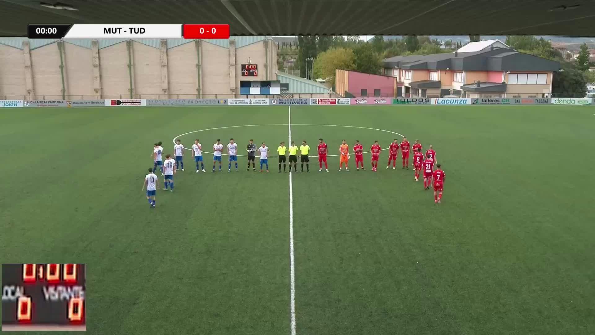U.D. Mutilvera VS C.D. Tudelano