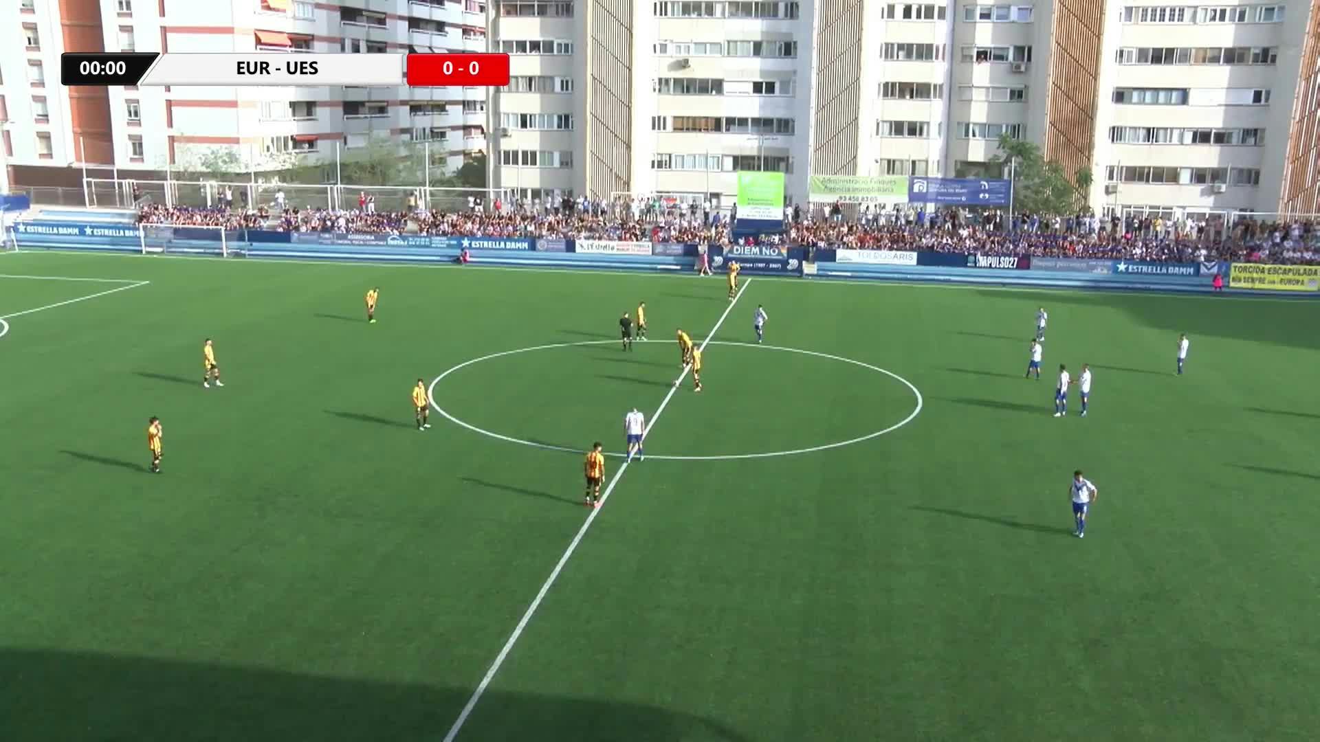 Club Esportiu Europa VS U.E. Sant Andreu