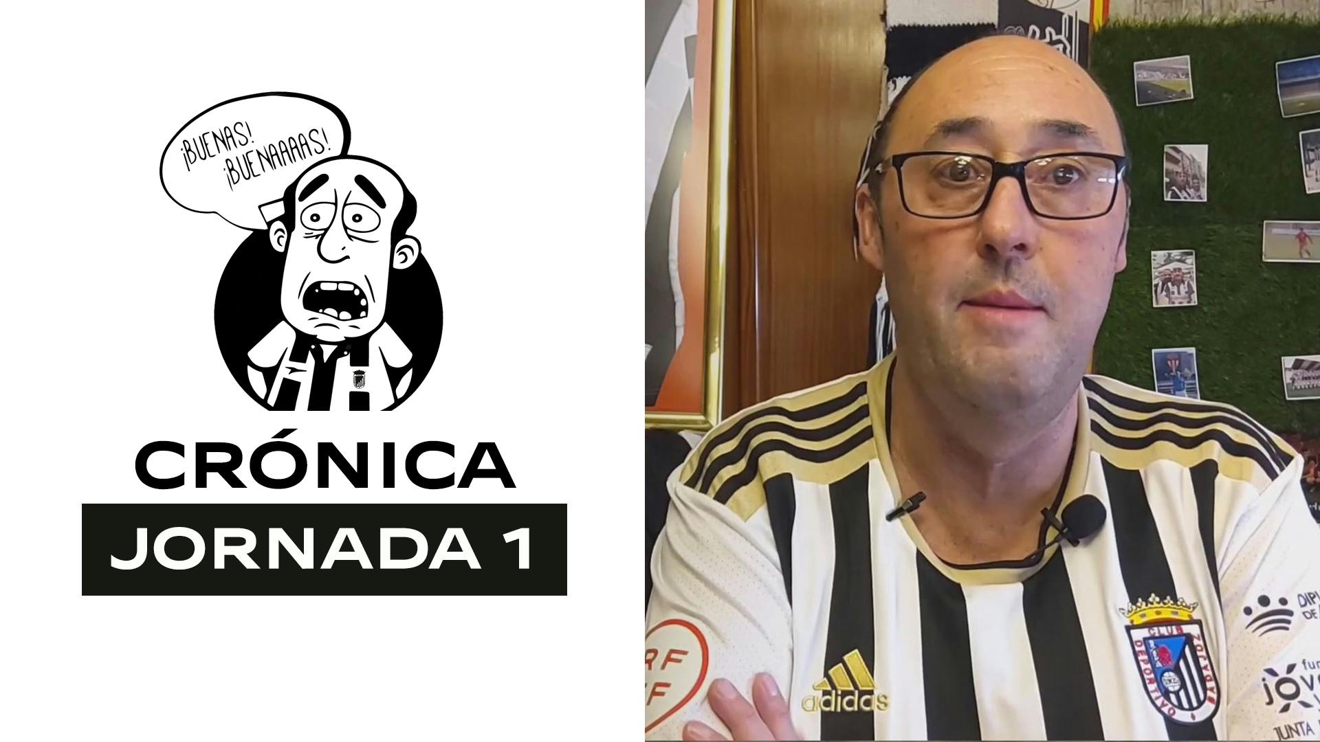 Crónica Jornada 1 / CD Badajoz VS Unión Adarve