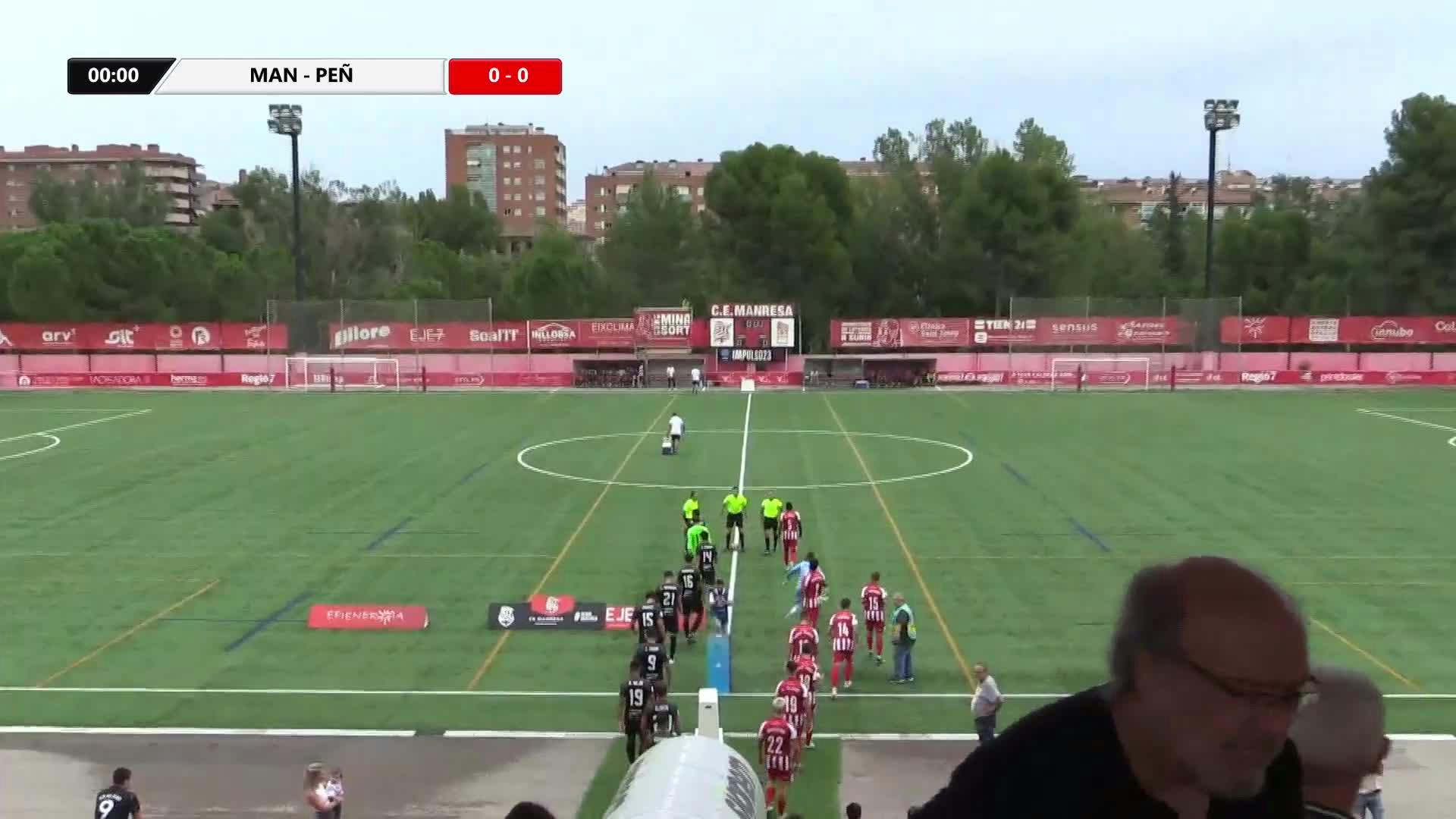 C.E. Manresa	VS SCR Peña Deportiva
