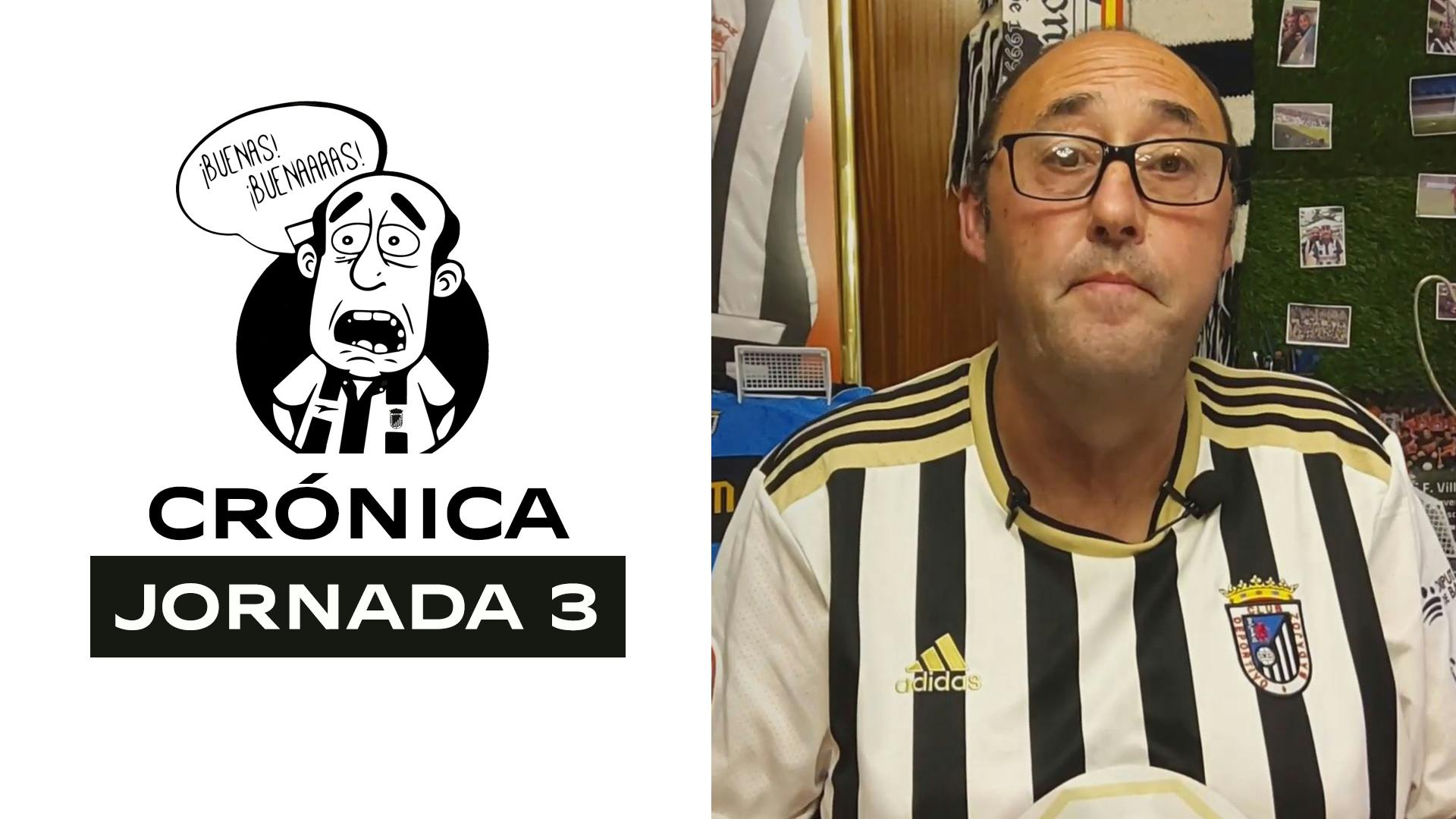 Crónica Jornada 3 / CD Badajoz VS CD Guadalajara