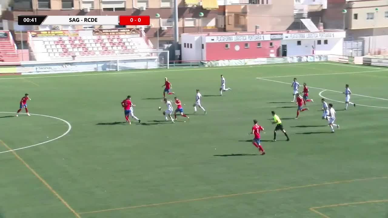 At. Saguntino	VS R.C.D. Espanyol de Barcelona SAD "B"