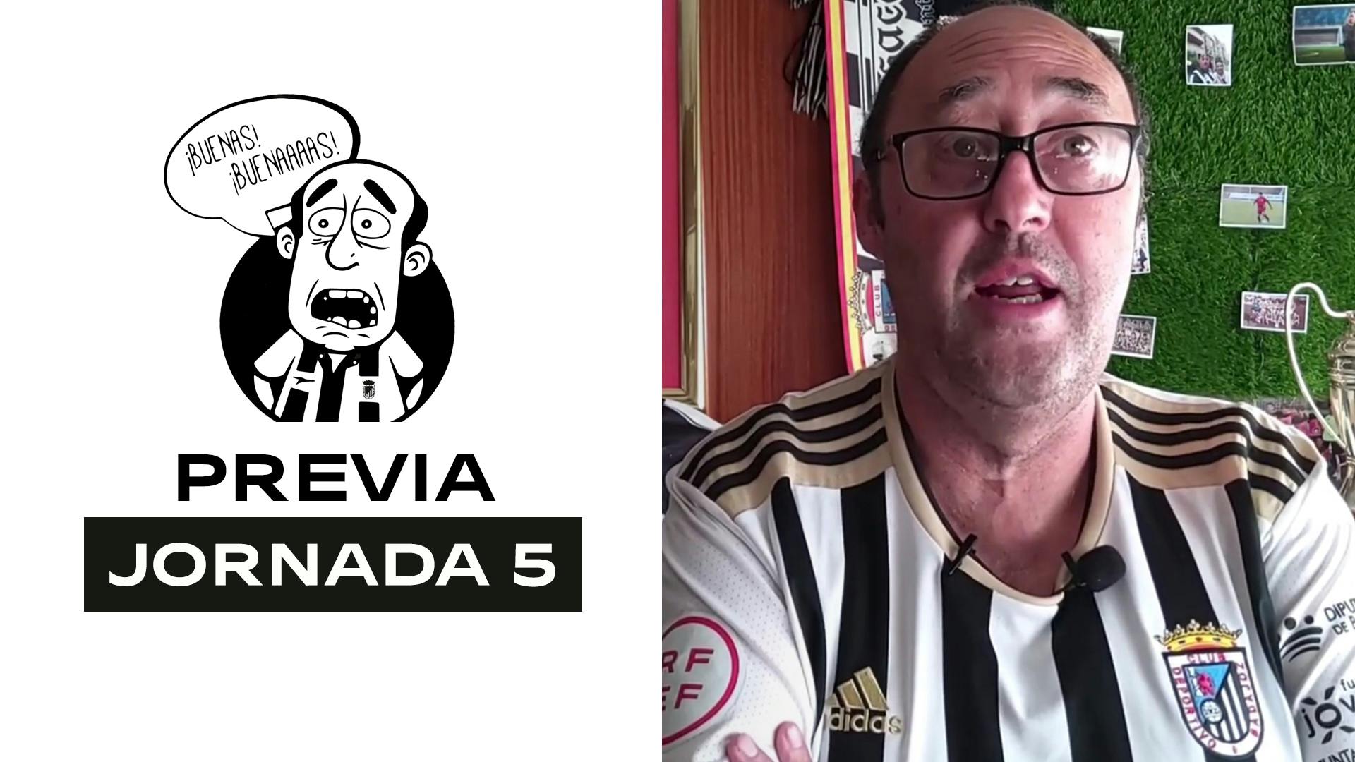 Previa Jornada N 5, 2Rfef, todos los grupos
