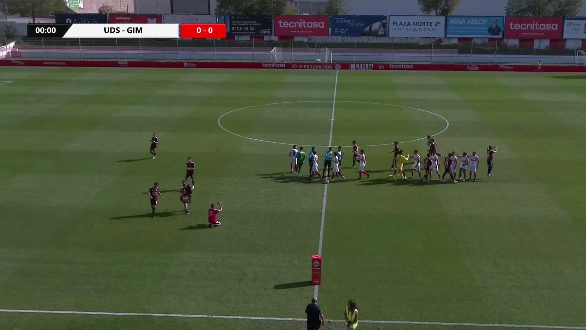 U.D. San Sebastian de Los Reyes VS Gimnástica Segoviana C.F.