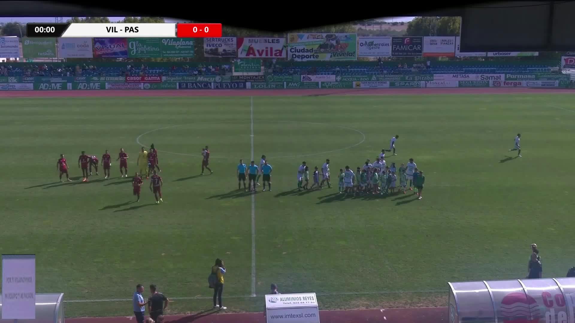 C.F. Villanovense VS CD Atlético Paso