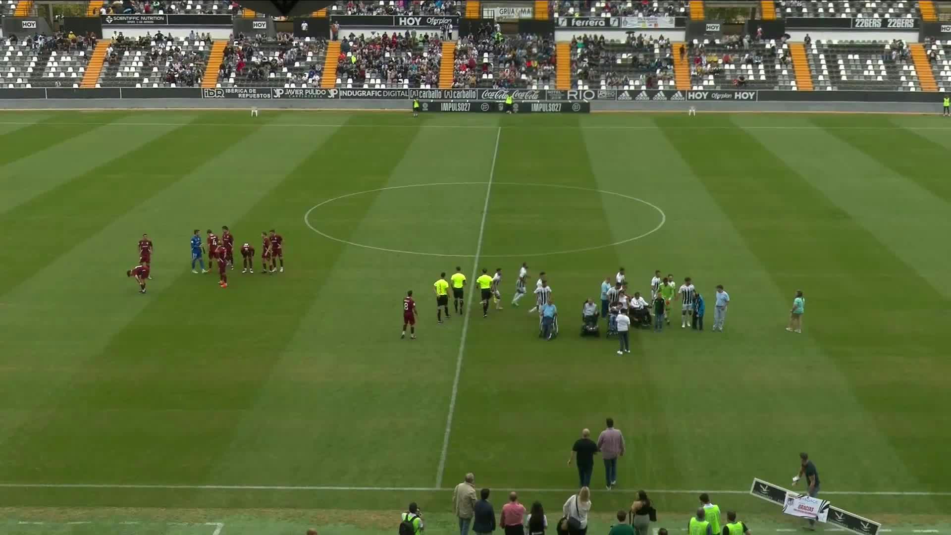 CD Badajoz VS CDE Ursaria