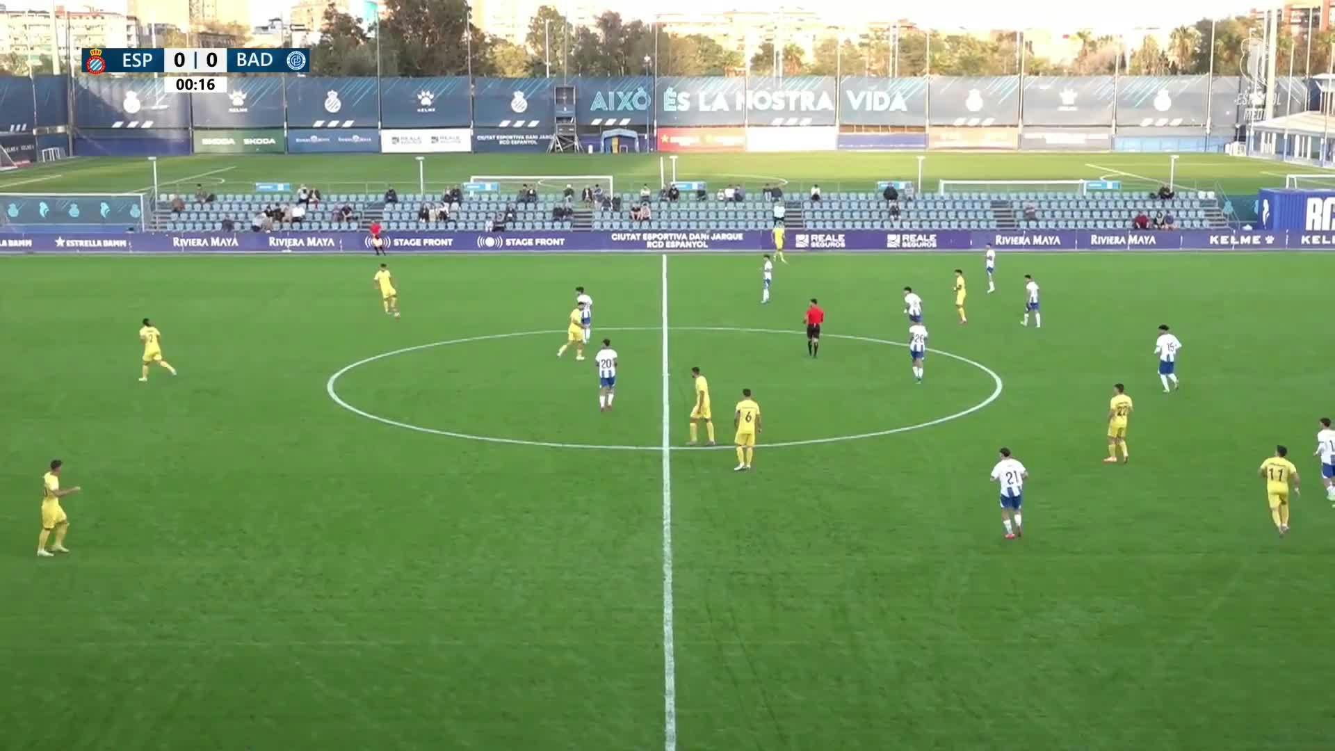R.C.D. Espanyol de Barcelona SAD "B" VS CF Badalona Futur