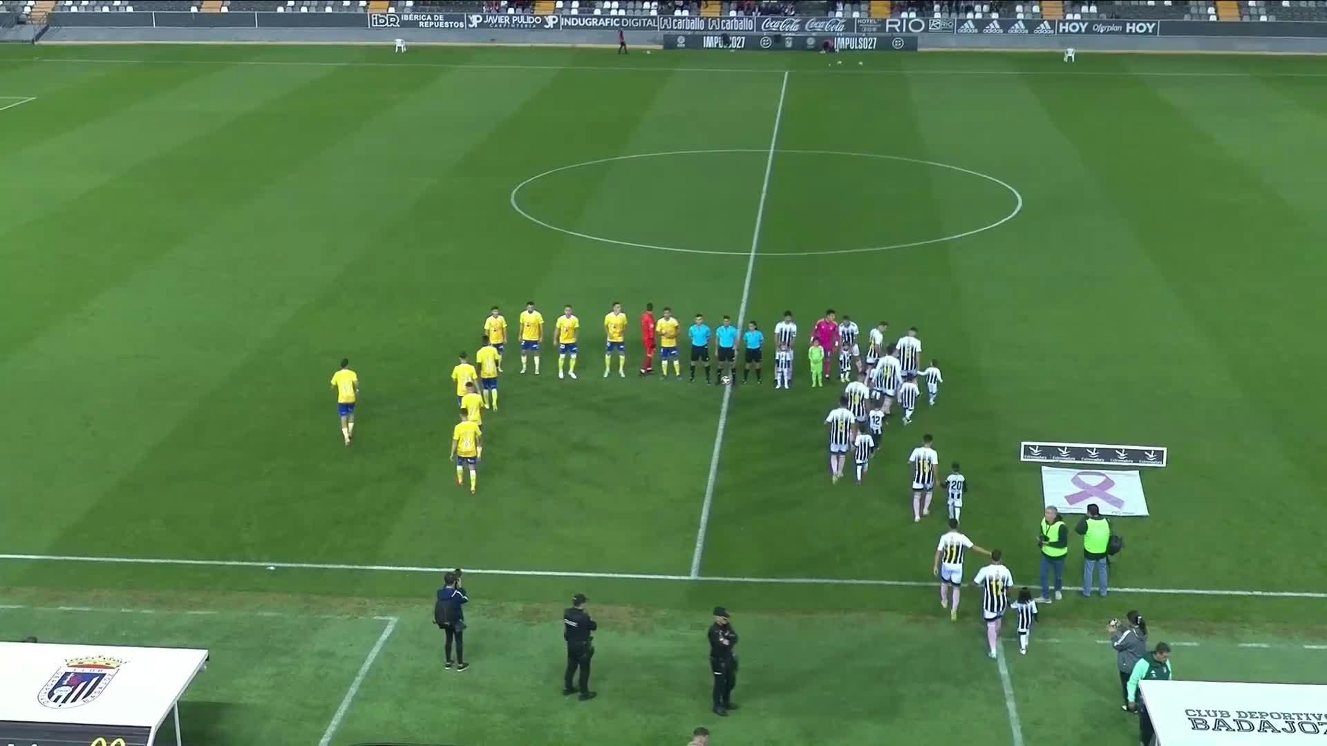 CD Badajoz VS C.F. Talavera de La Reina
