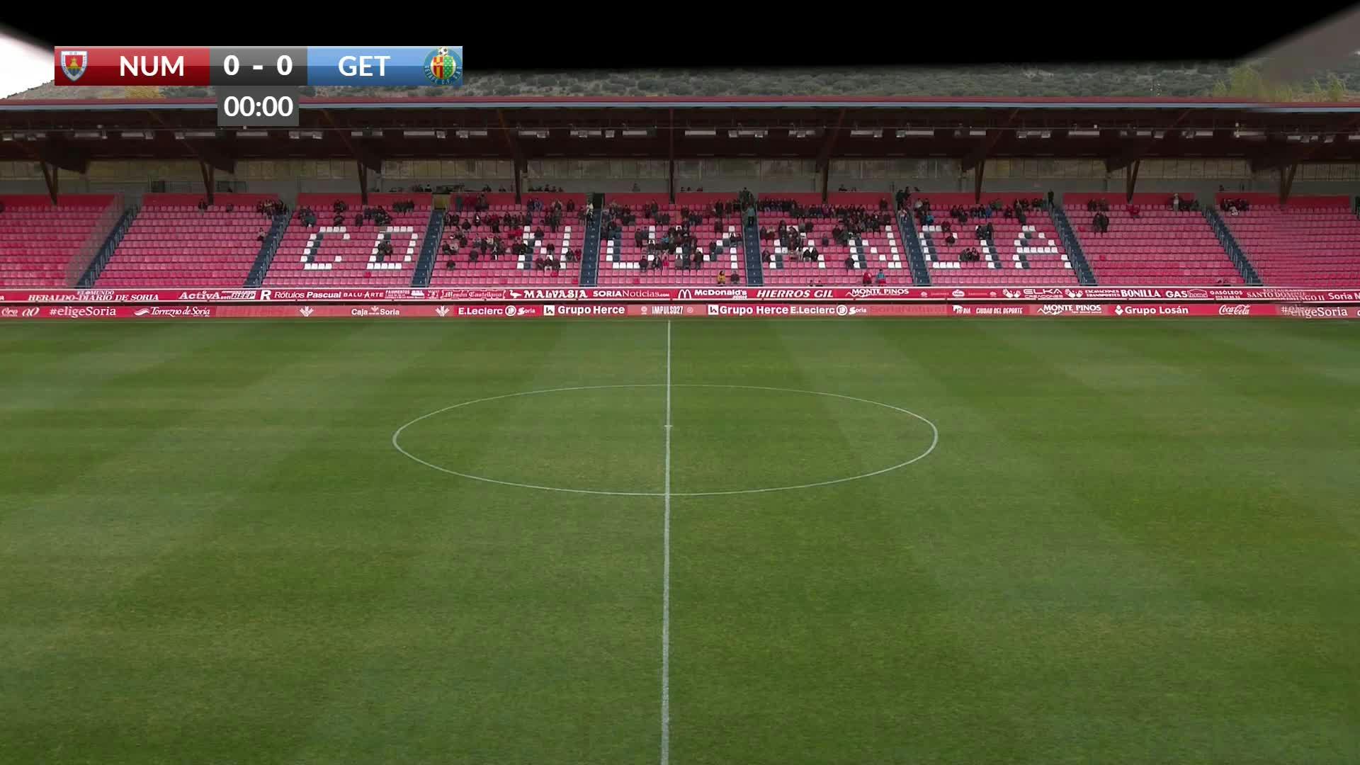 C.D. Numancia de Soria VS Getafe CF B