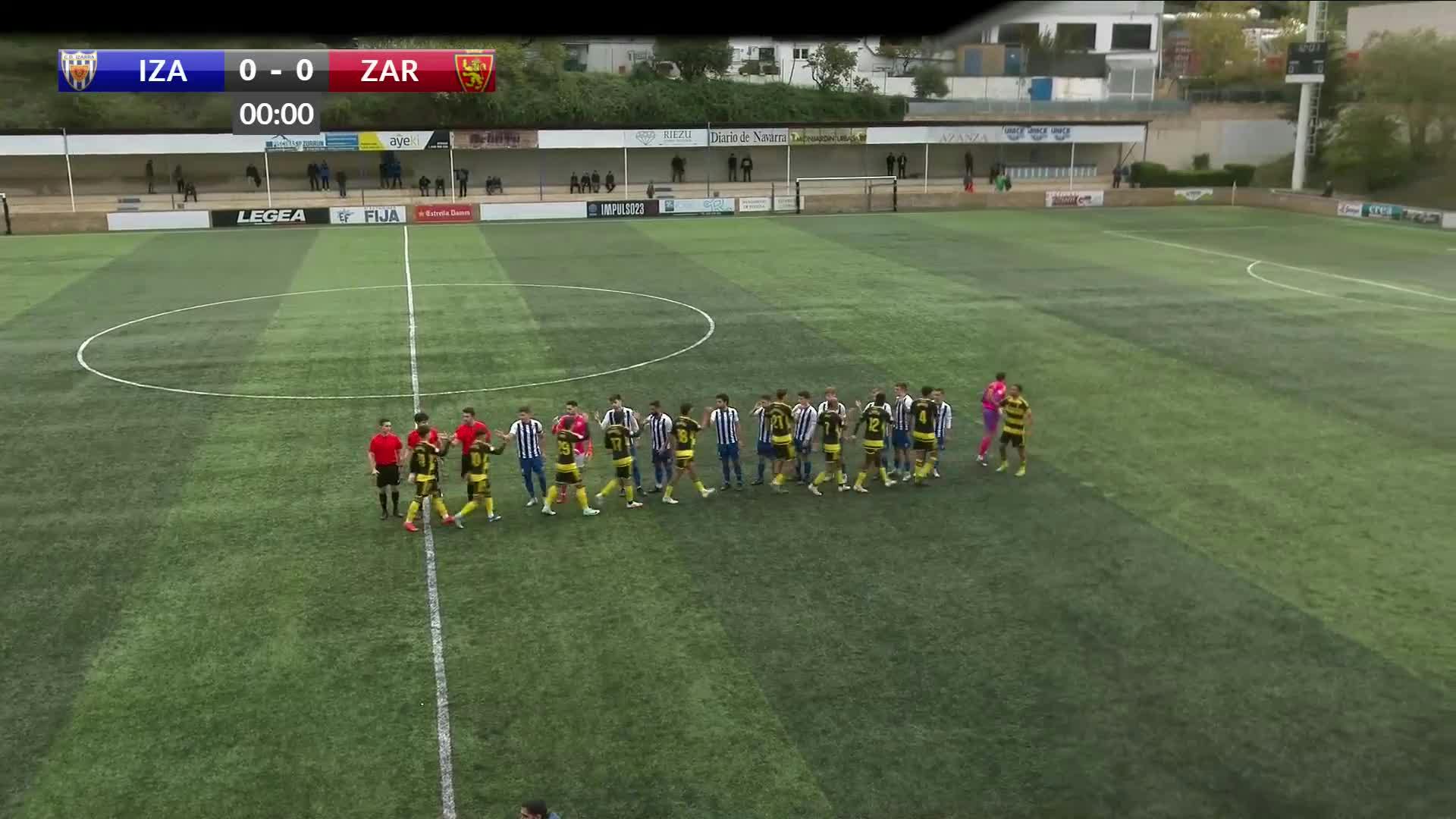 C.D. Izarra VS Real Zaragoza Deportivo Aragón