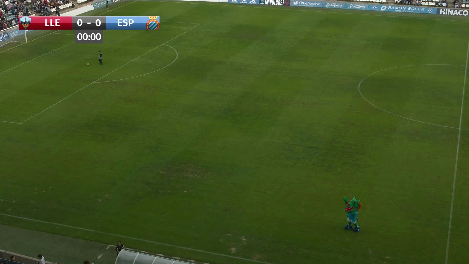 Club Lleida Esportiu VS R.C.D. Espanyol de Barcelona SAD "B"